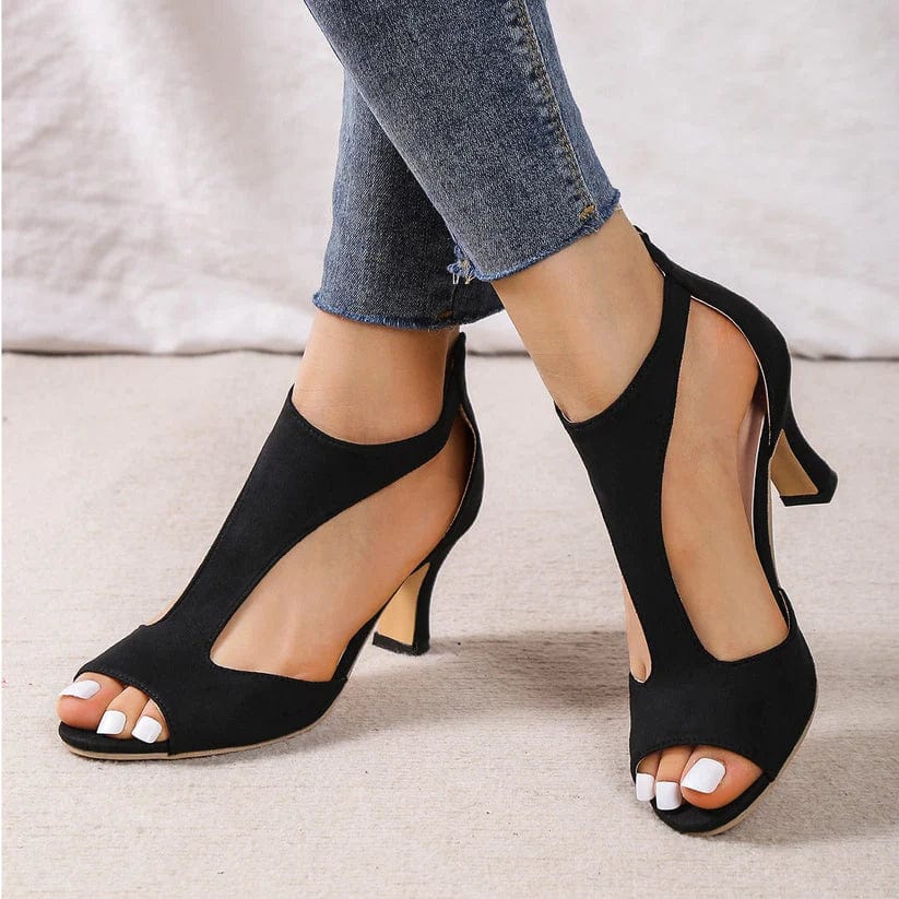 Lively® Noir / 34 Sandales orthopédiques à talons | Lively™