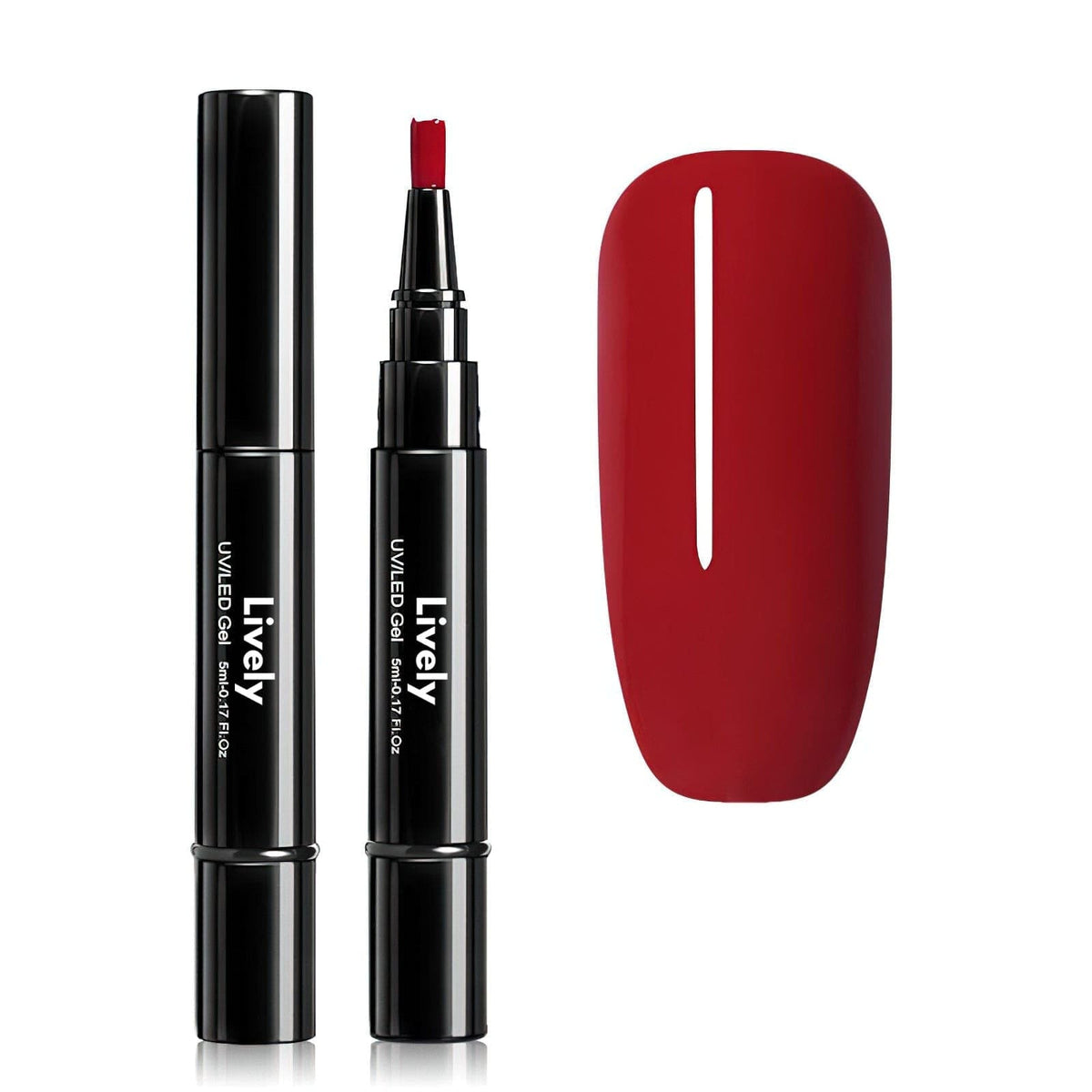 Lively® Ongles & Manucures Rouge Stylo vernis à ongles | Lively®