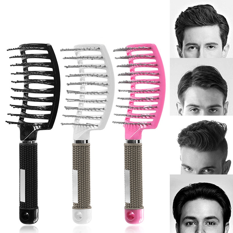 Lively® Soins & Accessoires cheveux Rose / 1 Brosse Brosse de démêlage anti-casse | Lively®