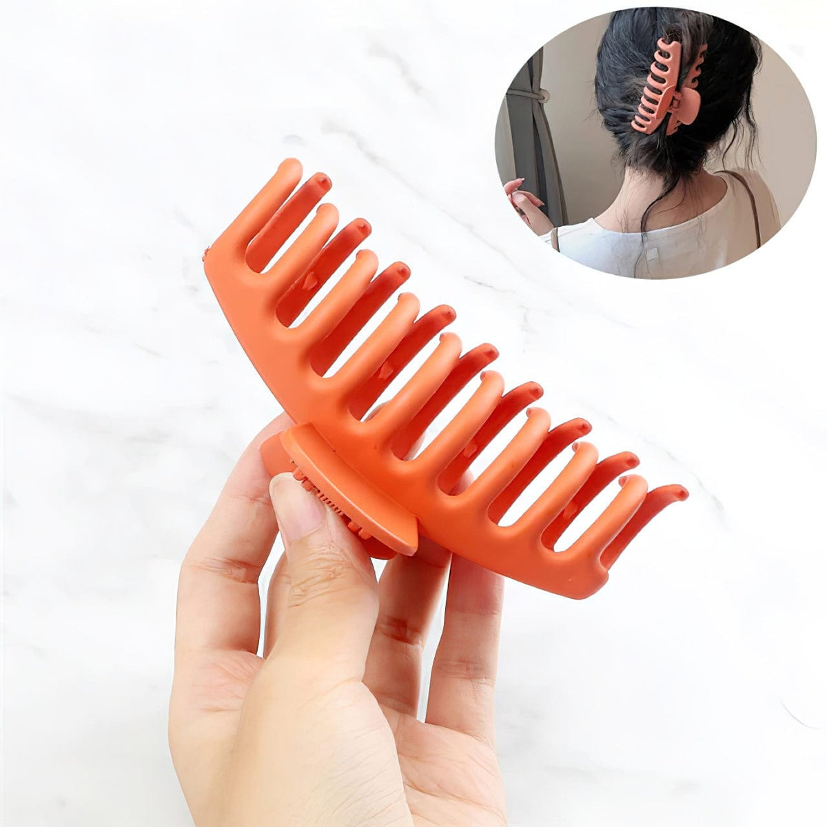 Lively® Soins & Accessoires cheveux Orange Pince anti-casse de cheveux | Lively®