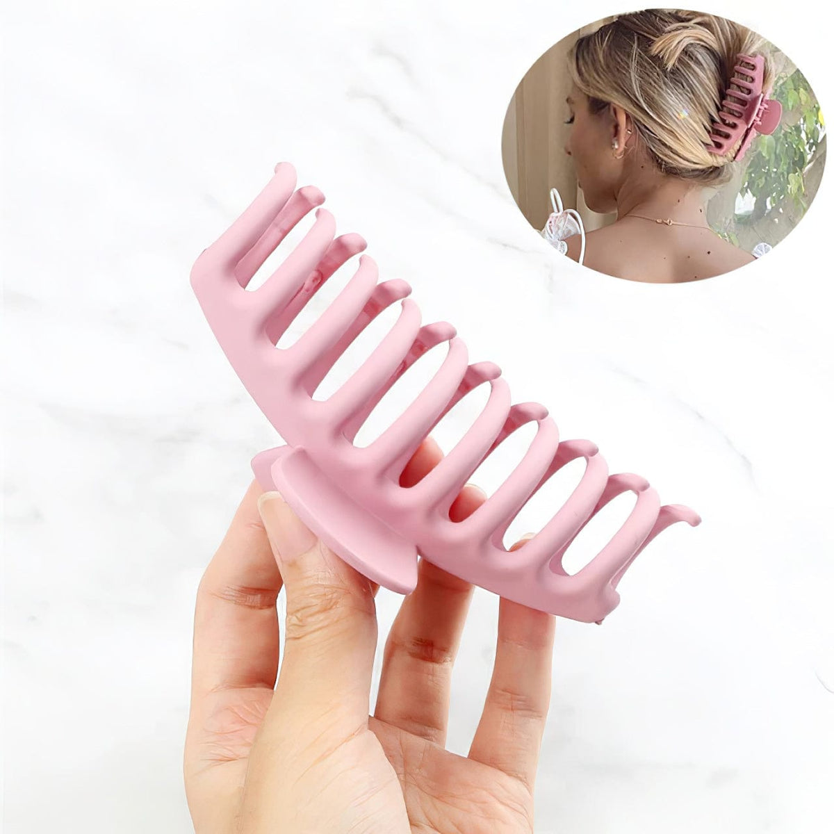 Lively® Soins & Accessoires cheveux Rose Pince anti-casse de cheveux | Lively®