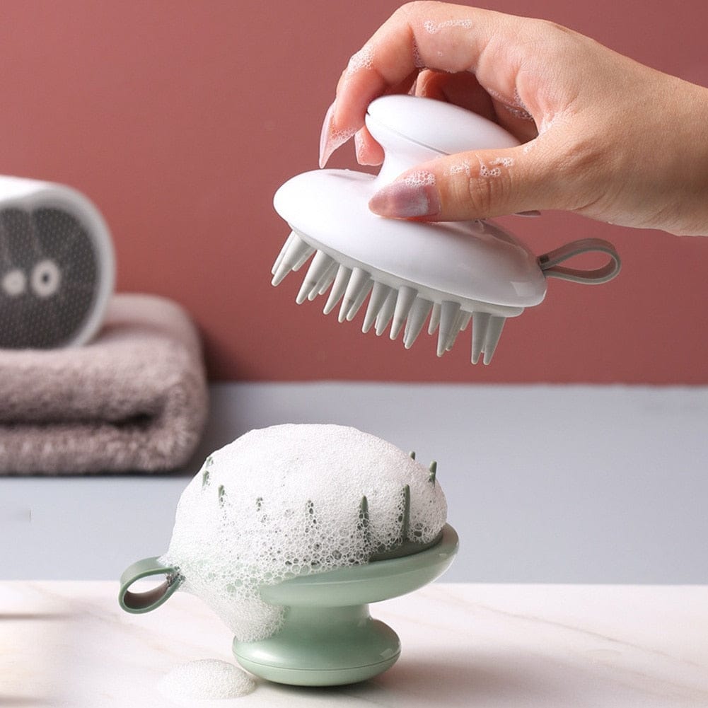 Lively® Soins & Accessoires cheveux Brosse de massage du cuir chevelu - Pour une meilleure pénétration et de meilleurs résultats | Lively®