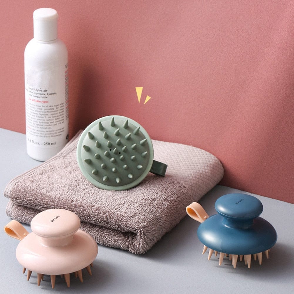 Lively® Soins & Accessoires cheveux Brosse de massage du cuir chevelu - Pour une meilleure pénétration et de meilleurs résultats | Lively®