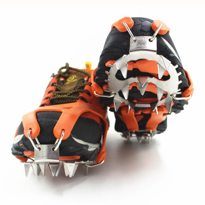 Lively® Vêtements automn & hiver Orange brillant (taille 36-40) Crampon universel | Adhérence et sécurité | Lively®