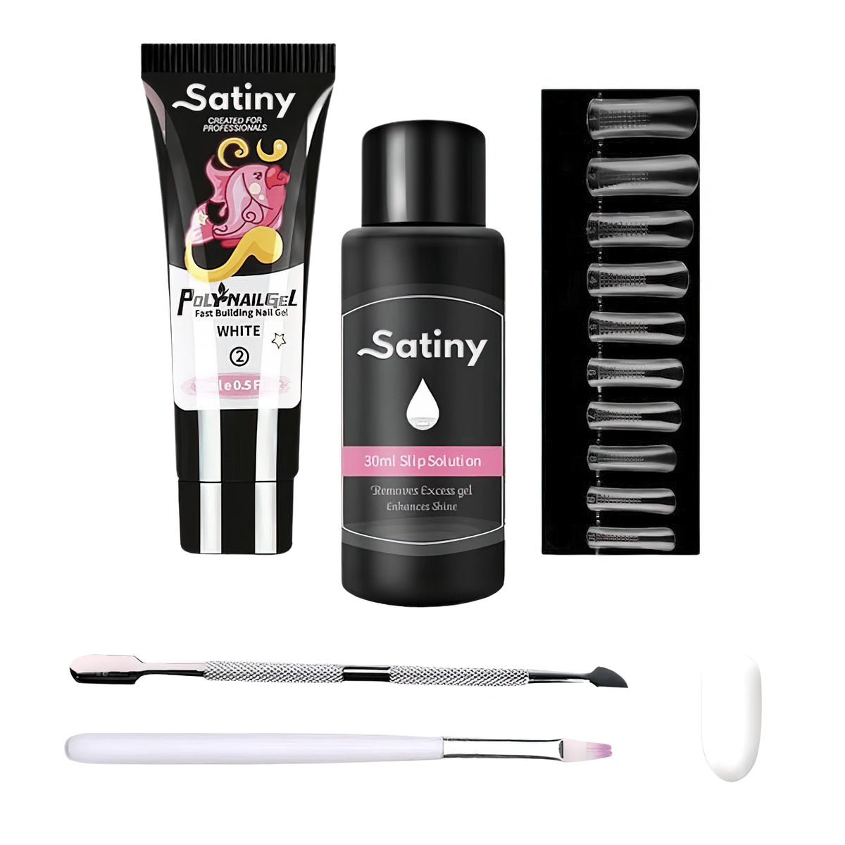 Lively® Ongles & Manucures Blanc Kit polygel de luxe | Lively®