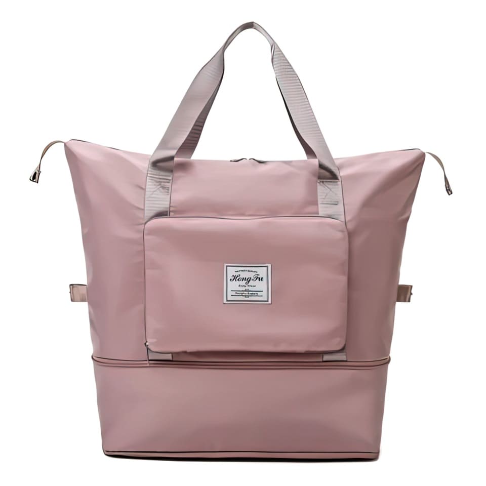 Lively® Décorations & Rangement Rose Sac de voyage pliable tout-en-un | Lively®