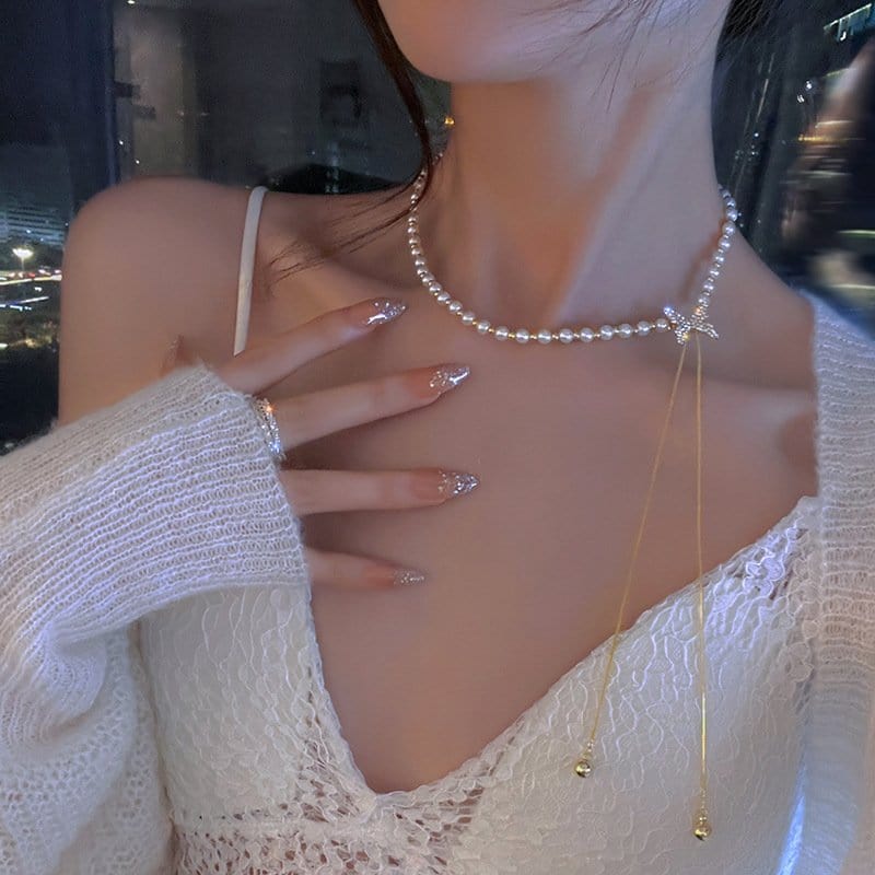 Lively® Colliers Collier du Printemps avec perle | Lively®