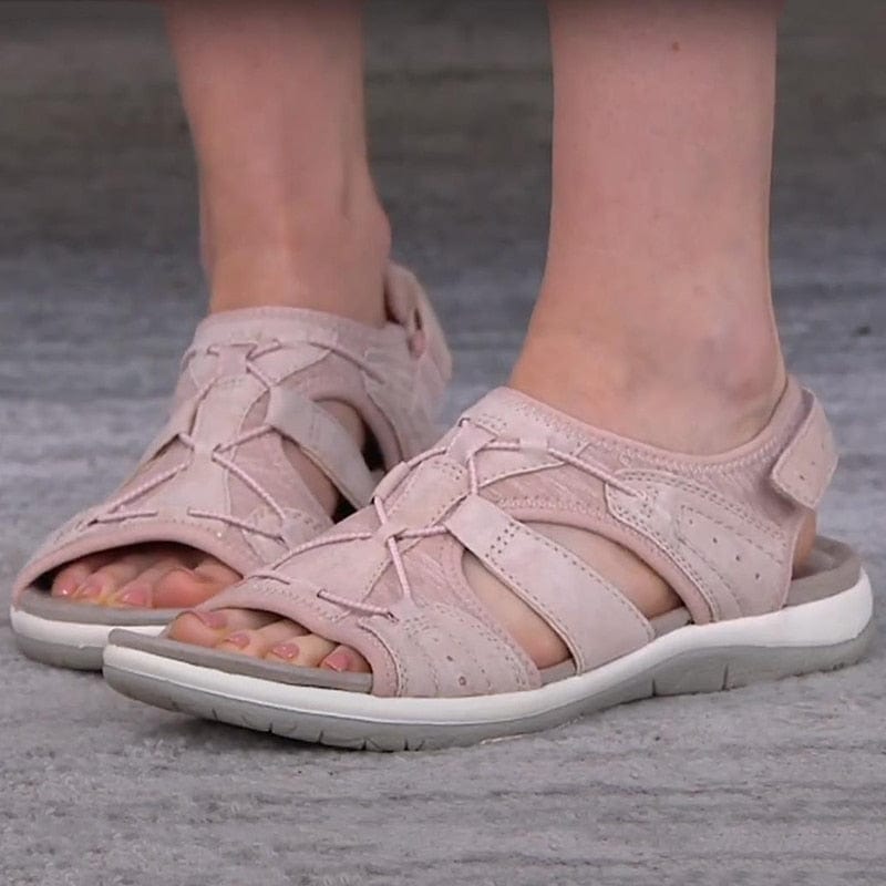 Lively® Kleidung Rosa / 35 Komfortable Sandalen für Damen