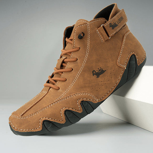 Lively® Braun (Fast ausverkauft!) / 37 Wandara Orthoschuhe - Ultra-bequeme und rutschfeste Barfußschuhe aus Echtleder (Unisex)