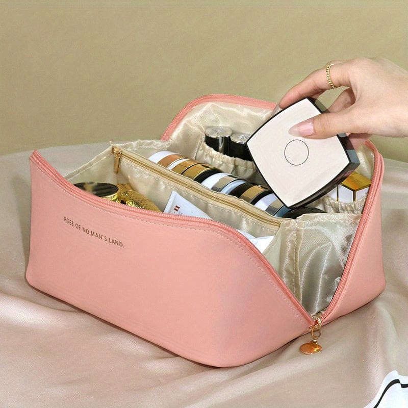 Lively® Minimalist Makeup Zipper Pouch, Lightweight Storage Bag, Travel Toiletry Wash Bag