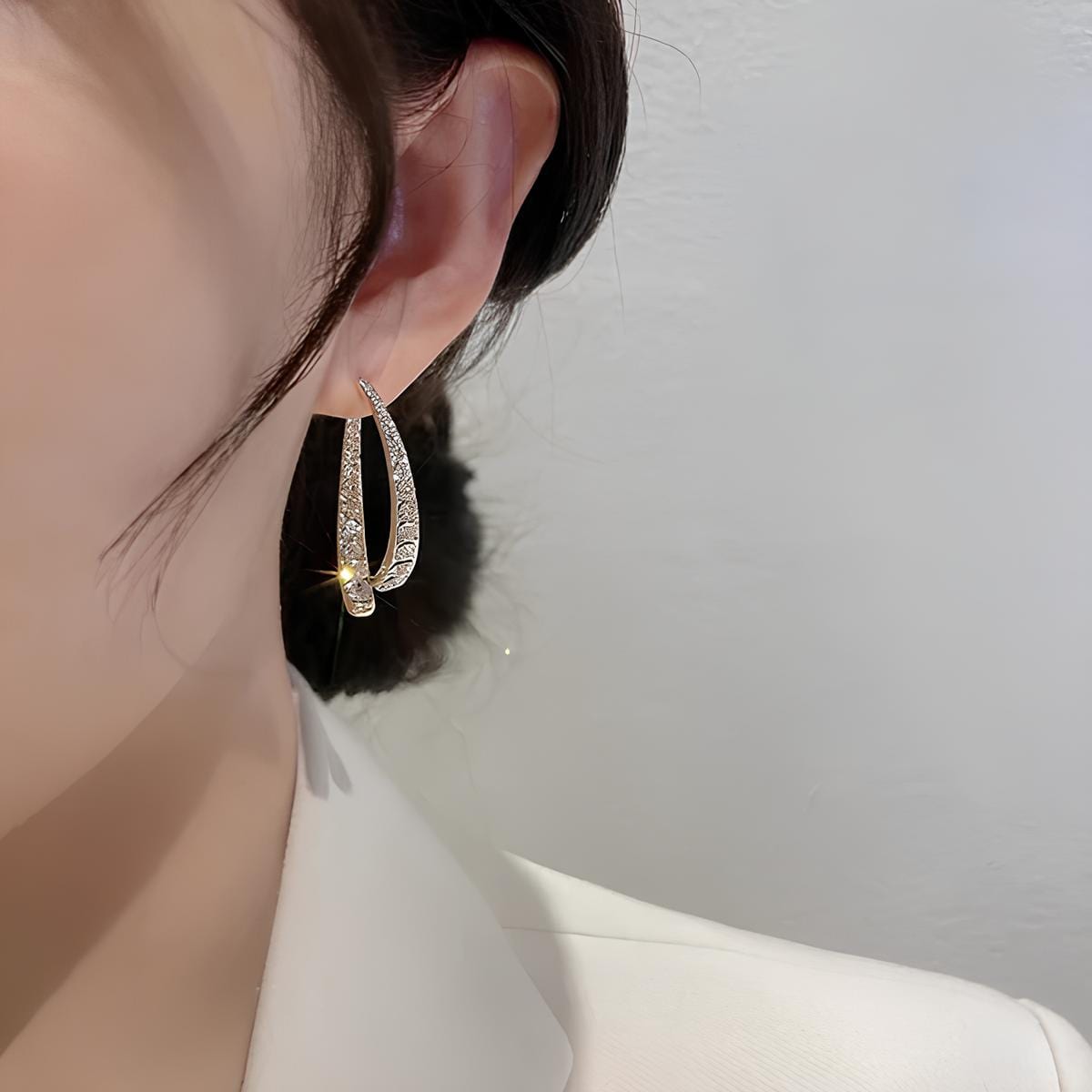 Belezza® Boucles d'oreilles Or Boucles d'oreilles Maria