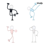 Levendige LED -lamp