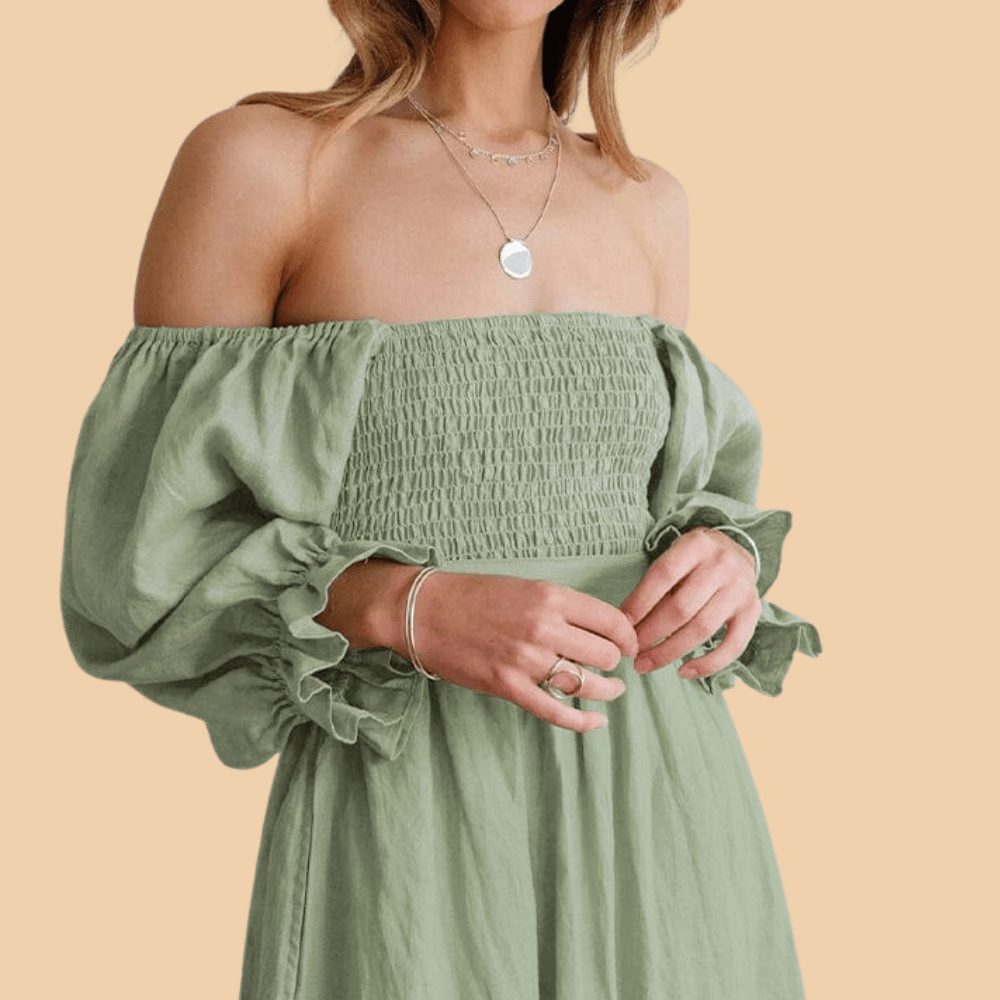 Lively® Vêtements été Vert / S Robe d'été confort | Lively®